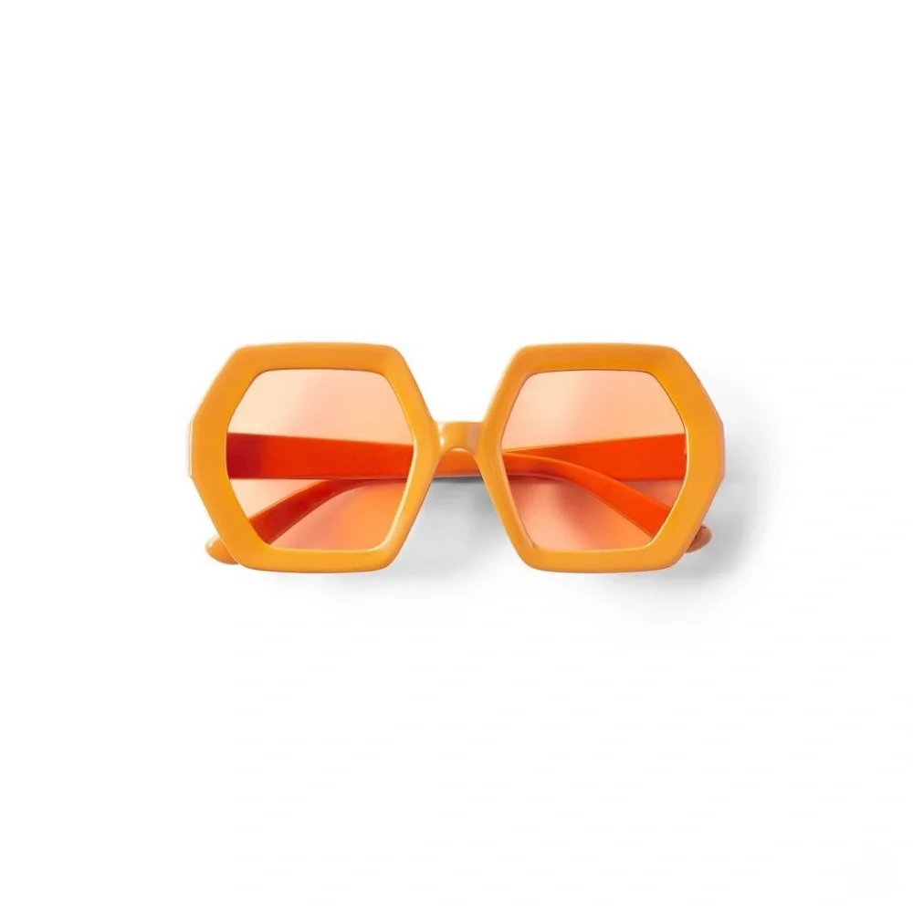 🎉sale🎉NWT Kika Vargas x Target Oversized Sunglasses (only)-orange - Picture 4 of 6